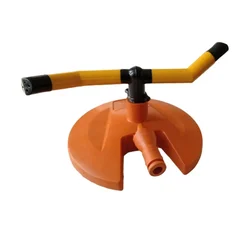 2 Arms Plastic 360 Degree Rotating Lawn Water Sprinkler for Watering Garden Plants, Irrigation & Yard(Pack-2 Pieces)