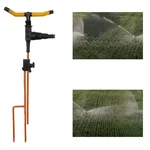 5 Pcs of Single Stage 360 Degree Rotation Sprinkler with 2 Arms Adjustable