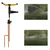 5 Pcs of Single Stage 360 Degree Rotation Sprinkler with 2 Arms Adjustable