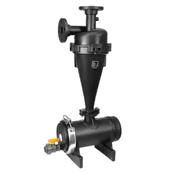 Automat AQ-144M 2 Inch Hydro Cyclone Filter with 1 Ball Valve & 2 Fixed Flanges for Water Purification