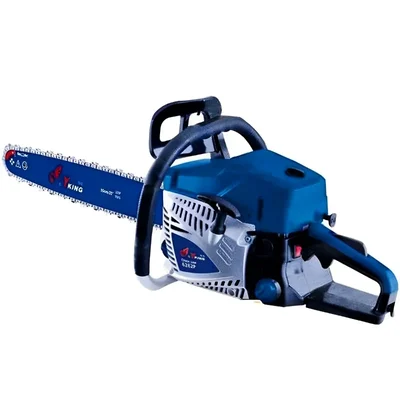 Yking Professional 62.8-cc, Petrol Chainsaw with 22 inch Guide Bar | Ideal for Cutting Tree, Landscaping | 6282P
