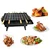 Premium Quality 20 inch Classic Charcoal Barbeque Griller With 10 Skewers