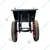 Heavy Duty Black Double Wheel Barrow, 200Kg Load Capacity, SWB-7