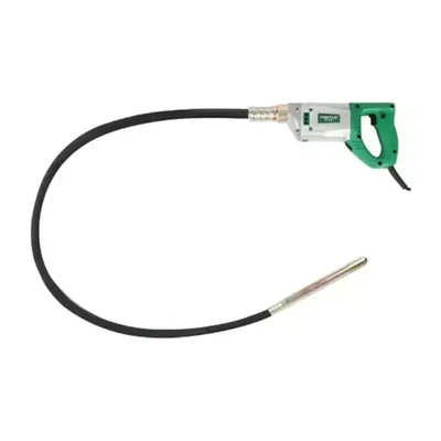 Turtle Gold 2000 W 50 mm Electric Concrete Vibrator (ST-955S) with 1 m Vibrating Needle, 4800 RPM Speed