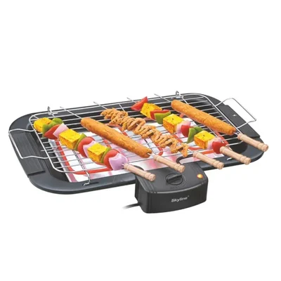 Skyline VTL-4545 Table Top Electric BBQ Grill with Temperature Controller, 2000W With 1 Year Warranty