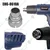 Eastman 2000W Heat Gun With Temperature Setting, Two Airflow Speeds for Shrinking Wrapping & Crafting (EHG-8610A)