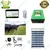 Agriansh 12 KV Solar Zatka Machine with Siren, Cable, Battery Connector and Warning Plate for 40-50 Acre Area