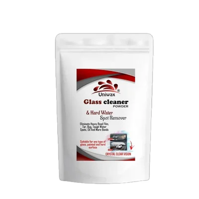 Uniwax 200 gram Glass Cleaner Powder And Hard Water Spot Remover