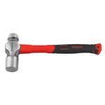Polymak 200g Ball Peen Hammer Drop-Forged Carbon Steel Shock-Absorbing Fiberglass Handle Striking Tool HT-P-BPH-200 (Pack of 2)