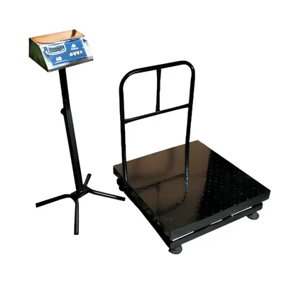 True Weight MS Checkered Platform Scale Weighing Machine, 200kg Capacity (TWP-200) with 1-Year Warranty