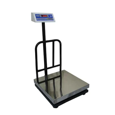 Metis 200 kg 500 x 500 mm Iron Platform Weighing Machine, Direct Power & Battery Operated With 1 Year Warranty