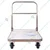 BIGAPPLE 200kg Capacity Heavy Weight Stainless Steel Foldable Platform Trolley ( 73L x 48W x 12H Cm)
