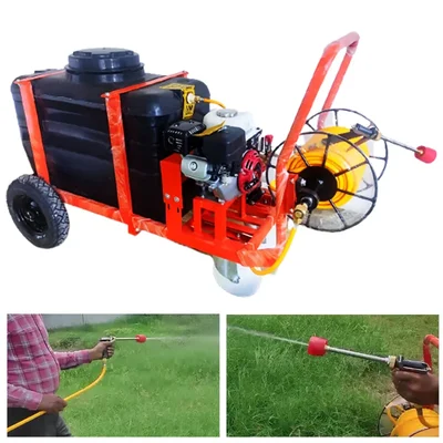 Heavy Duty 200 Litre Trolley Sprayer with Honda GX-80 Engine