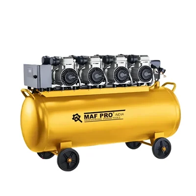 MAF PRO 200 L Oil Free Air Compressor With 7.5 HP Copper Winding Motor (MPOFC-200)