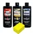 Kangaroo 200ml Car Polish Dashboard Polish Scratch Remover Kit with 2 Sponges CAR POLISH AND CARE KIT 600 ML (CP-DB-SR-200ML KIT)