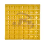 JS Designer 20,25 mm Rubber Cover Block Mould 33 x 33 x 3 cm (49 Cavity)