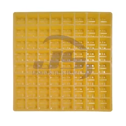 JS Designer 20,25 mm Rubber Cover Block Mould (64 Cavity) (+)