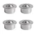 Premium Quality 4 Pieces 20 Kg Ball Transfer Caster Wheel