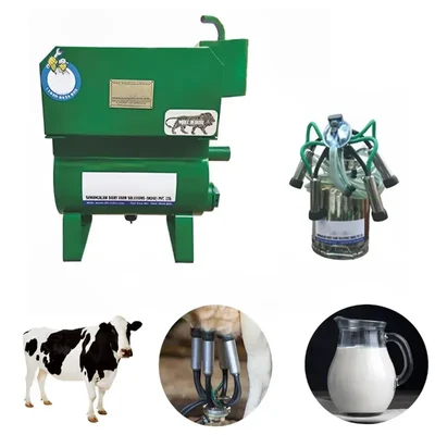 Commercial 20L Milking Machine with 1HP Motor, 250 LPM