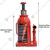 Titan 20 Ton Capacity Iron Red Hydraulic Bottle Jack for Cars, Compact SUVs, Mini Truck, Tractor - 486 mm Maximum Lifting Height (6 Months Warranty)