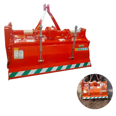 Heavy Duty Mild Steel 3.5 Feet Rotavator with 20 Blades Suitable for Tractors