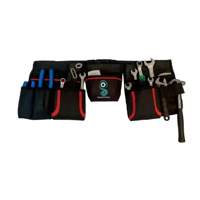 Gramstrong 20 Inch 11 Pockets Work Tool Belt Storage Apron Organizer