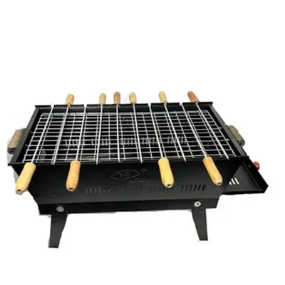 Premium Quality 20 inch Classic Charcoal Barbeque Griller With 10 Skewers