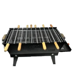 Premium Quality 20 inch Classic Charcoal Barbeque Griller With 10 Skewers