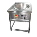 Heavy Duty 20 Inches Square Electric Kadai Standing Type 3000W, SS Body