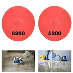 Surie Polex 20 inch Red Floor Buffer Pads For Polishing and Buffing (5200) - Pack of 2