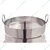 Commercial Stainless Steel 20 inch Flat Ghevar Kadai 3 MM Thick Kitchenware