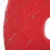 Makage 20 Inch Red Floor Pad for Floor Cleaning Machines (Pack of 5)