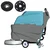 Bharti Multiclean 60 L Semi-Automatic Scrubber Dryer With Cable