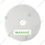 Makage 20 Inch White Buffer Finishing Pad for Polishing & Buffing (Pack of 5)