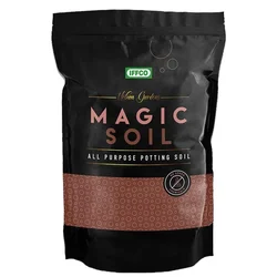 IFFCO 20 Kg Urban Gardens Magic Soil – Soil Less Potting Mix for Plants with Organic Fertilizer & Seaweed (Ready to Use)