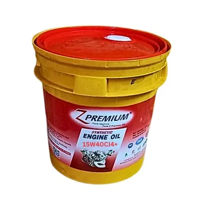 ZPremium 20 Litre 15W40 CI4 Heavy Duty Diesel Engine Oil Bucket Lubricant for Cars Trucks & Tractors