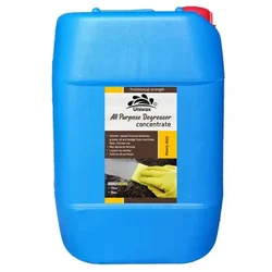 Uniwax 20L Heavy Duty U7 All Purpose Degreaser Concentrate to Clean water-insoluble substances from Engine, Kitchen, Oven