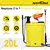 Neptune CK-25 Battery And Manual 2-in-1 Knapsack Sprayer 12V 12Ah | 20L High Pressure for Agriculture & Gardening Use