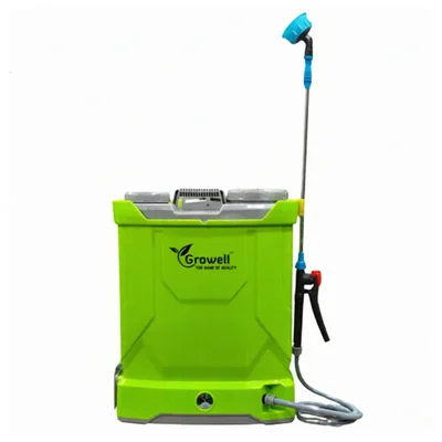 GROWELL Mosquler 12V X 14 Ah, 20 L, Battery Operated Knapsack Sprayer with 3.4 Kg Rechargeable Battery