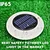 SAHAPECT 20 Led Home Garden Waterproof Outdoor Auto Colour Changing Disk Shaped Solar Light Set an Excellent Solution For Out Door Lighting