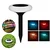 SAHAPECT 20 Led Home Garden Waterproof Outdoor Auto Colour Changing Disk Shaped Solar Light Set an Excellent Solution For Out Door Lighting