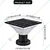 SAHAPECT 10 Watt 20 LED, Automatic Outdoor Waterproof, Multi Colour Solar LED Light for Entrance at Home Garden