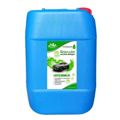 Uniwax 20L Green Color Car Foam Shampoo, Fast Cleaning Action