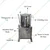 Made in India Commercial 20 Litre Tilting Wet Grinder, 2HP