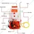 Neptune VN-708 (AL) 2 Stroke and 26cc Engine 20L Knapsack Power Sprayer with Aluminum Pump for Agriculture Purpose