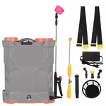 GIGAWATTS 20 Liter 12V 12Ah 2 in 1 Battery and Manual knapsack Spray with Double Motor (Pack of 1)