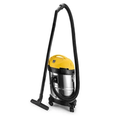 CLIF 1000W Wet & Dry Heavy Duty Cleaning Stainless Steel Body Multi-Purpose High Suction Vacuum Cleaner VC-20