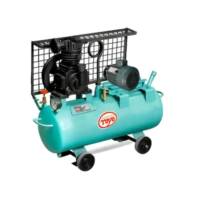 Toyo 20 Litres Air Compressor With 0.5 HP Motor, 7 kg/cm² Max. Working Pressure and 1 Year Warranty