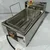 18 Ltr Electric and Gas Operated Deep Fryer, Stainless Steel For Bulk Frying