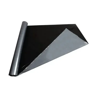 Hopewell 25 Micron Eco Mulching Sheet (3.2 Feet x 1200 Feet) Premium Silver and Black for Agricultural Weed Control